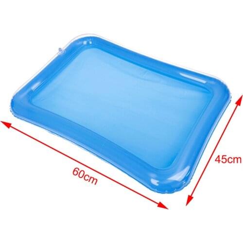 Beach Sandbox Magic Play Sand Inflatable Sand Toy Tray Kids Childrens Education