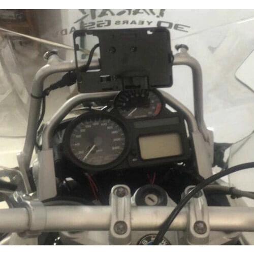 Bike GP mobile phone Navigation bracket USB phone charging for BMW R1200GS ADVENTURE 2006-2013 Oil cooler