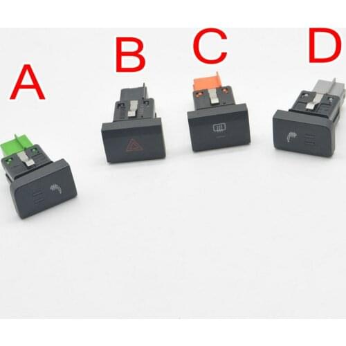 Apply to POLO 2011-2013 Warning Double Flash Emergency Switch Seat heating Rear Window Heating Switch Original Installation