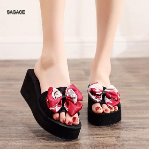 SAGACE Slippers Fashion Ladies Summer Beach Sliders Casual Wedges Sandals Shoes Fashion Female Slides Summer Shoes Sandalias