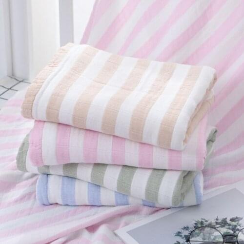 Super Soft Bamboo Fiber Thicken Washable Gauze Newborn Baby Cover Blanket Infant Air Condition Swaddling Blankets Bath Towel