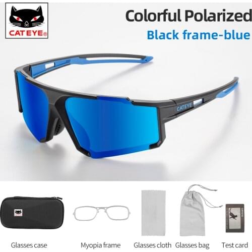 CATEYE Bicycle Polarized Glasses Road MTB Mountain Bike Sunglasses Cycling Glasses Outdoor UV400 For Goggles Eyewear Running Rid