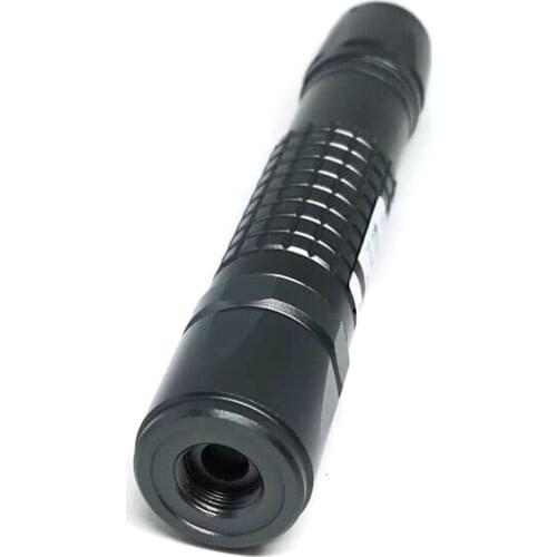 Waterproof Focusable 635nm Orange Red Portable Laser Pointer Torch 638T-500-F-W