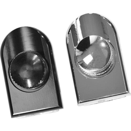 1/4-20 Motorcycle Seat Bolt Tab Screw Mount Knob Cover for Harley Sportster Dyna Fatboy Road King Softail