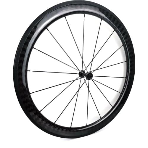 700C full carbon wheels 25/23mm width 50mm depth clincher/Tubular carbon wheelset with Powerway R13hubs ,12K twill glossy
