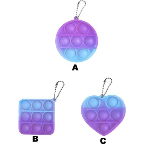 Fidget Reliver Stress Toys Push Bubble Sensory Toy Anti-stress Relaxing for Adults Kids Fidget Funny Stress Decorate