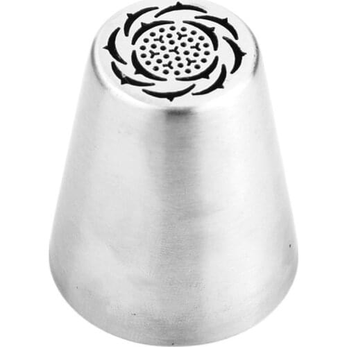 Free Shipping Stainless Steel 18/8 Russian Flower Piping Nozzle Cakes Cupcakes Decorating Icing Frosting Tips#BNO54