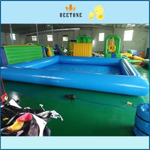 Hot sale 0.6 MMPVC large inflatable swimming pool inflatable pool size can be customized.Free distribution of inflatable pump