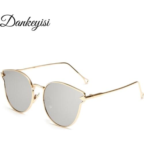 DANKEYISI Ladies Cat Eye Sunglasses Brand Male Sunglasses Unsex Sunglasses Female Glasses Fashion Women Men Sun Glasses Eyewears