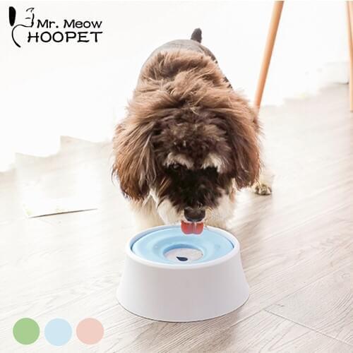 Hoopet Dog Cat Water Drinking Bowls Feeding Water Bowl Pet Daily Products Plastic Food Container Easy Clean Tasteless non-toxic