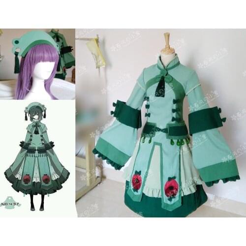 Pocket Monster Dotankun Bronzong Cosplay costume with hat Anime custom any size