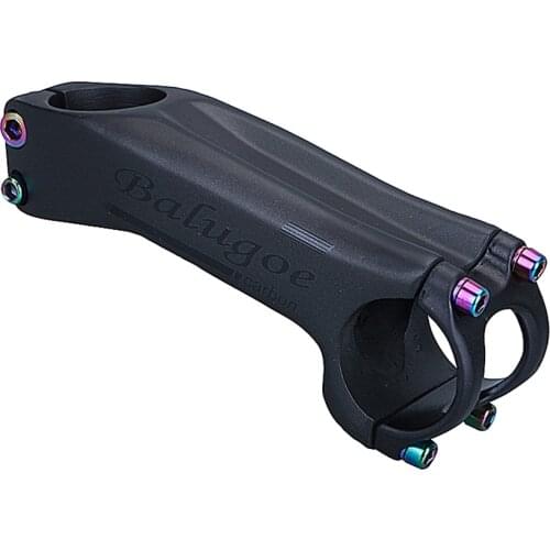 MTB Carbon Bicycle Handlebar Stem 31.8MM Handlebar Lightweight 6/17 Degree Positive Negative For XC AM Mountain Road Bikes Stem