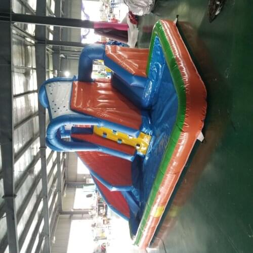 Customized PVC inflatable slide inflatable water slide with pool Inflatable Bouncy