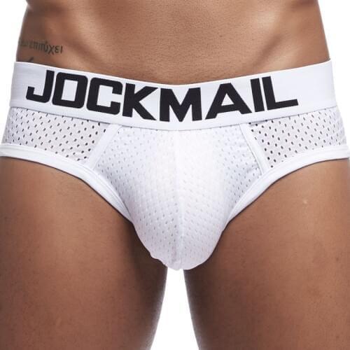 JOCKMAI Underwear Men Briefs Mesh Cuecas Masculinas Quick-drying Calzoncillos Hombre Slip Sous Vetement Pack Majtki Meskie New