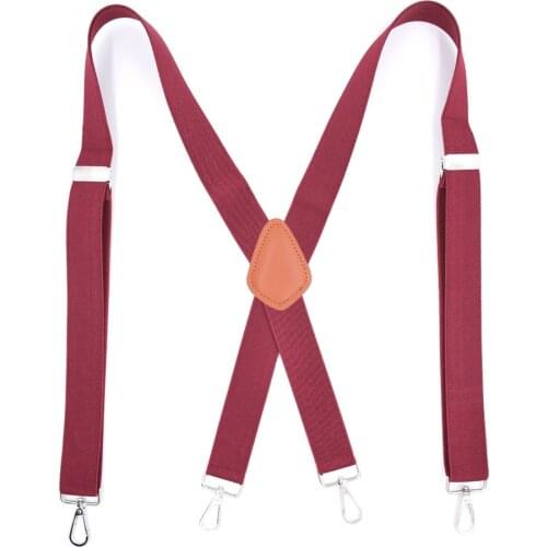 New Classic Adult Mens X Back Hook Clips Suspender Man And Woman Garments Accessories