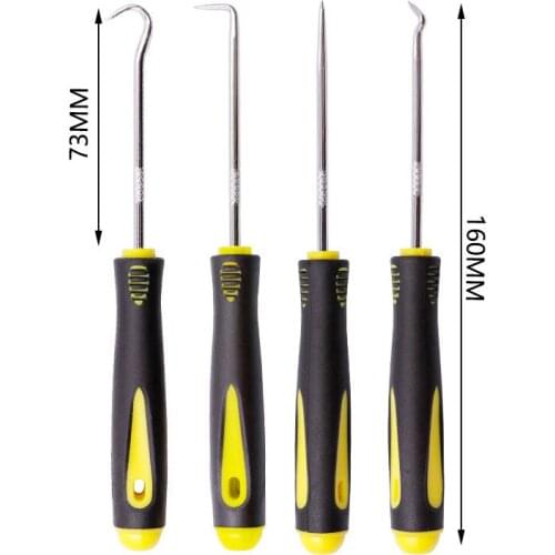 New Durable 4PCS Car Remover Tool Set Auto Car Pick and Hook Set O Ring Oil Seal Gasket Puller Remover Craft Hand Mechanic Tools