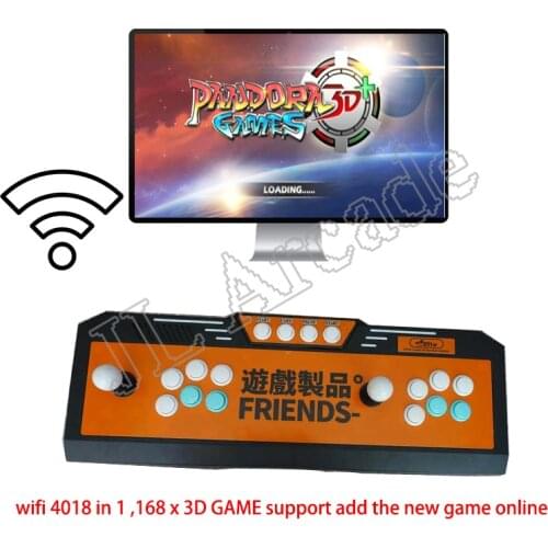 WIFI Online Download Games 3D Pandora Game 4018 in 1 Multi-game Board Retro Joystick Arcade Console PC Gamepad controller
