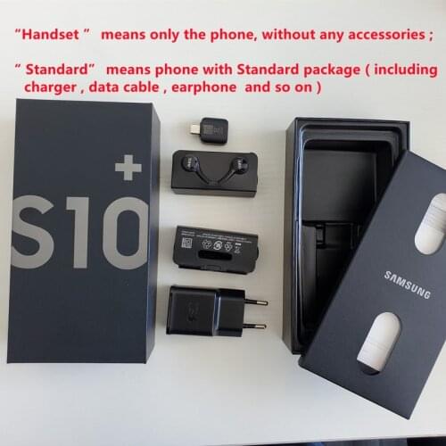 Original Samsung Phones Accessories including Box+Charger+Data Cable+Earphone+Adaptor etc. Color Match the Phone