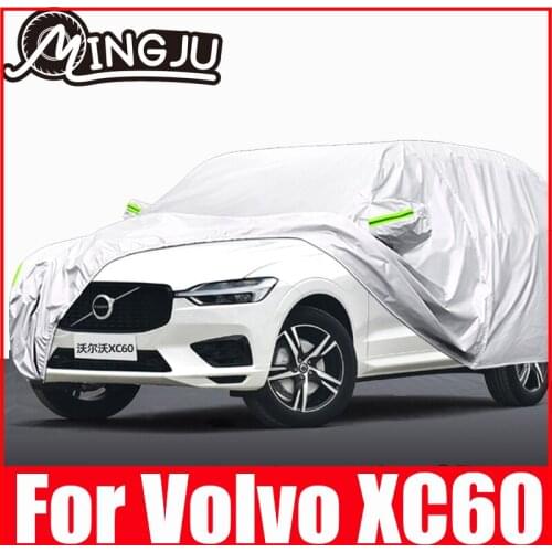 Full Car Covers Indoor Outdoor For Volvo XC60 2010-2021 Sun UV Protection Dustproof Anti-UV Oxford cloth
