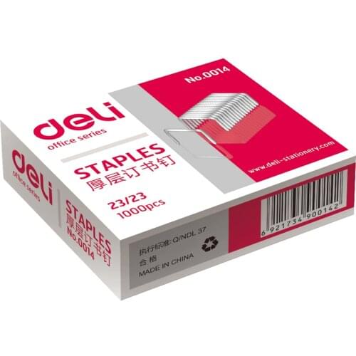 The thick layer of staples for 039303950399 23/23 stapler can book page 200