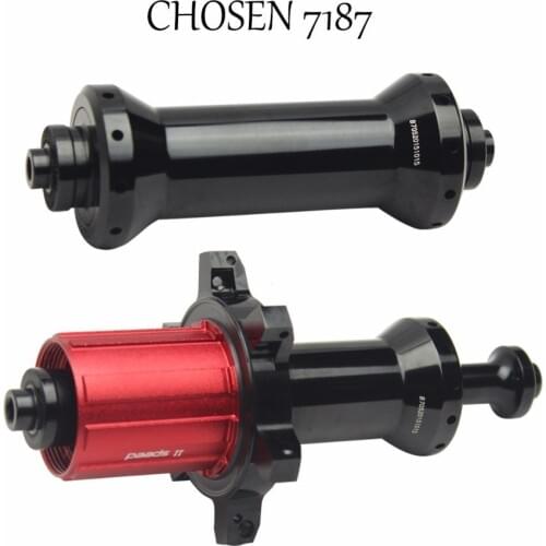 Taiwan Chosen 7187 Road Bike Bicycle Hub V-Brake Hub Only 292g Light Weight Straight Pull Type