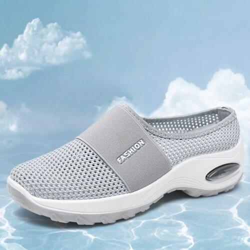Plus Size Summer Breathable Mesh Womens Shoes Fashion Casual Shoes Trend Womens Shoes Home Shoes Sneakers Women 2021pf7