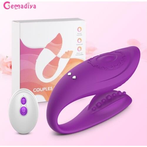 Wireless Remote Vibrator for Women Couples Double G-Spot Stimulator Female Masturbator Magnetic Charging Vagina Massage Sex Toys