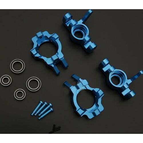 1/5 Scale Rc Truck Spare Part New Product CNC Alloy Front Rear Wheel Bearing Seat Kit for Losi 5ive-t 5t Rovan LT KM X2