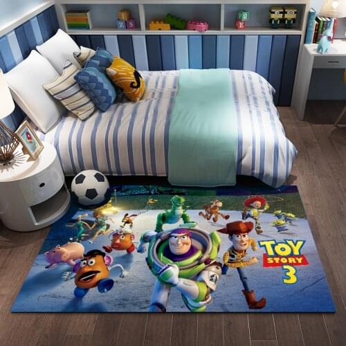3D Cartoon Carpet Children Room Decoration Area Rugs Kids Play Mat Boys Birthday Gift Living Room Rugs Carpets Doormat