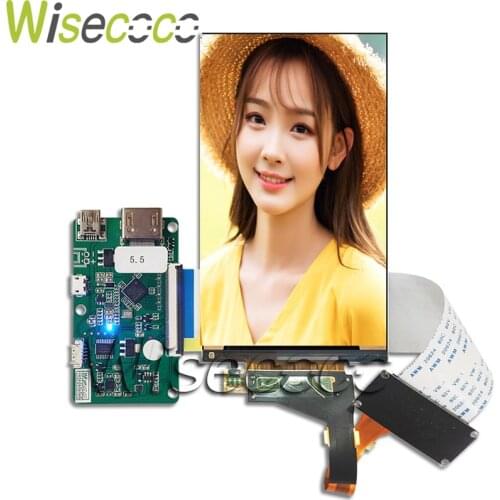 5.5 inch 2K lcd display 2560x1440 TFT HDMI to MIPI driver board controller for 3D printer VR HMD AR screen panel ls055r1sx04