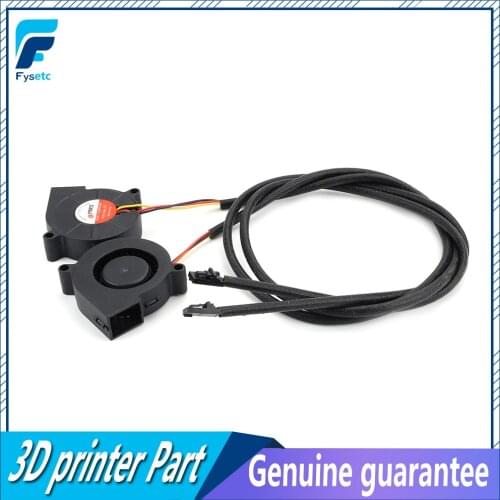 5pcs Prusa i3 MK3 3D Printer Parts DC 5V 5015 Blow Radial Cooling Fan Hydraulic Sleeve Bearing Front Print Fan Cooler Radiator