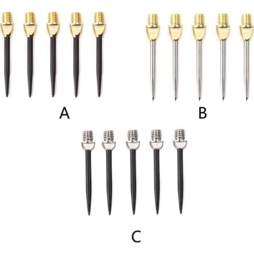 6pcs Professional Replaceable Dart Steel Tip 2BA Thread Darts Needle Accessories