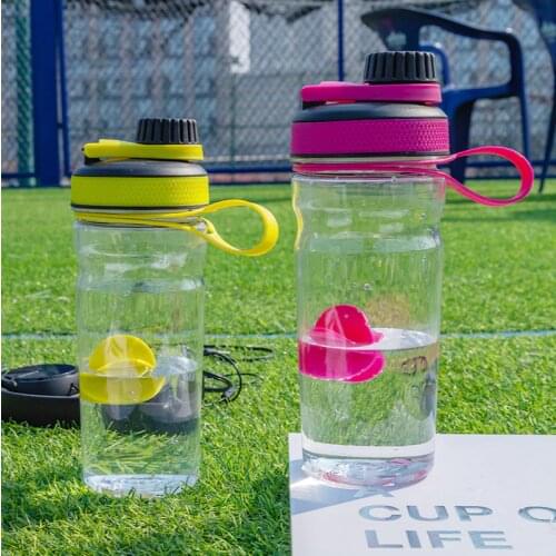Water Bottle Shaker Protein Blender Outdoor Fitness Plastic Cup Sports Sealed Leak Proof Powder Mixer Drinking Nutrition Shaking
