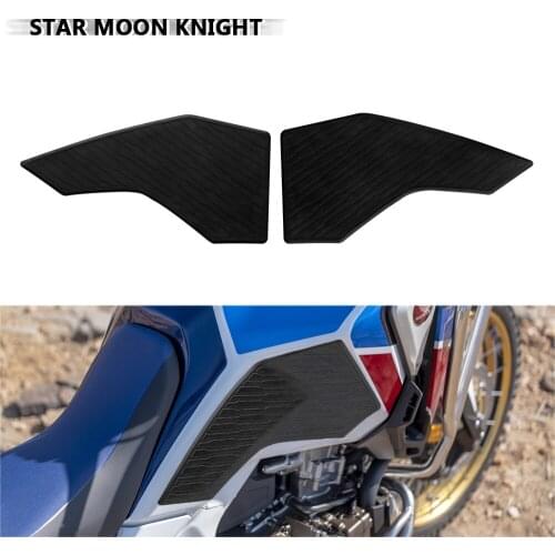For Honda CRF1100L Africa Twin Adventure Sport Motorcycle Non-Slip Side Fuel Tank Stickers Waterproof Pad Rubber Sticker