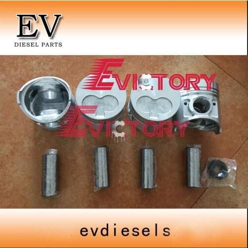 EV For excavator engine SHIBAURA N844 N844T N844L piston+piston ring+crankshaft bearing+con rod bearing+full gasket set+valve