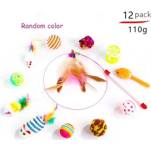 Toys For Cats Games Toy Mouse Muelle Gato Souris Chat Stick Feather Wand With Bell Mouse Interactive Fun Pet Supplies Exercise