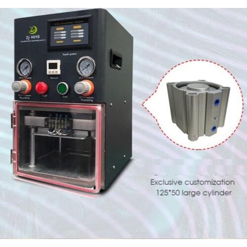 Large Cylinder 220V/110V LCD Laminating Machine OCA Laminator Universal for Samsung Edge Curve iPhone and Flat Screens Refurbish