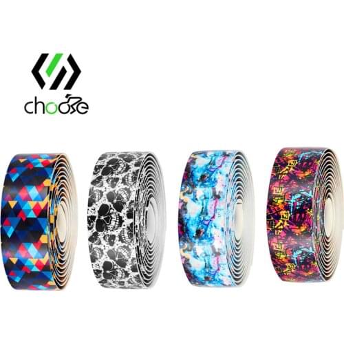 CNC Road Bike Handlebar Tapes, Shock Absorption/ Sweat Absorption Sports Cycling Bicycle Handle Bar Tape