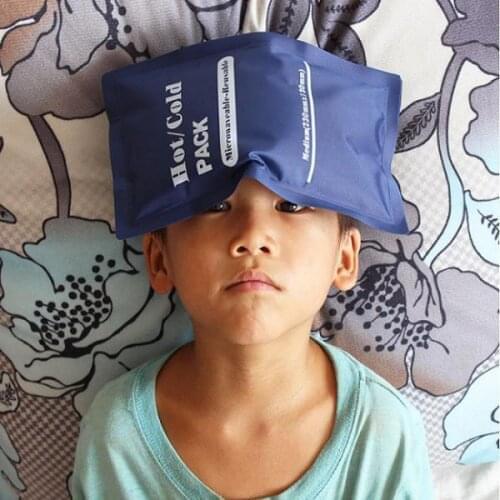 Reusable Gel Freezable Hot Cold Pack Ice Bag For Leg Knee Injuries Headache Gel Ice Cold Compress Pack Microwavable