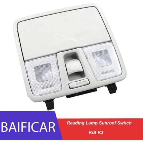 Baificar Brand New Genuine Dome Light Reading Lamp Sunroof Switch Car Glasses Case 92800-4V100 For Kia K3