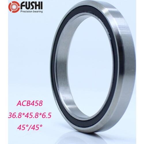 ACB458 Bearing 36.8 x 45.8 x 6.5mm 45/45 ( 1 PC ) Balls Bicycle 1-1/4 Inch Headset Repair Parts Ball Bearings