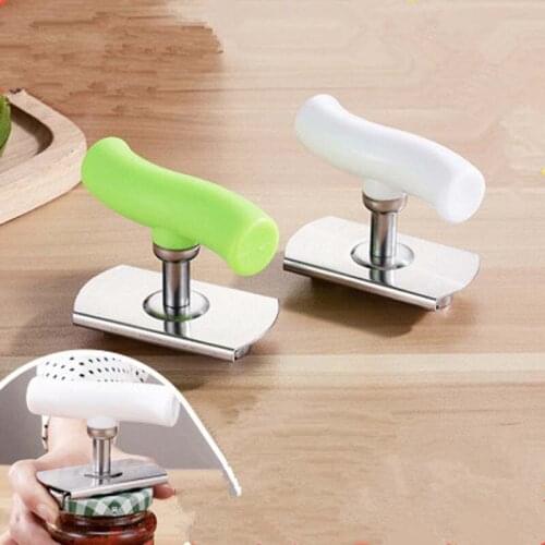 Adjustable Multi-function Bottle Cap Opener Stainless Steel Lids Off Jar Opener Labor-saving Screw Can Opener for Kitchen Gadget