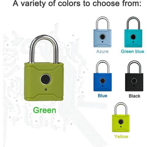 Eseye TTlock App Bluetooth Smart Padlock Quick Unlock Fingerprint Lock Smart Lock Keyless For Travel Bag Suitcase