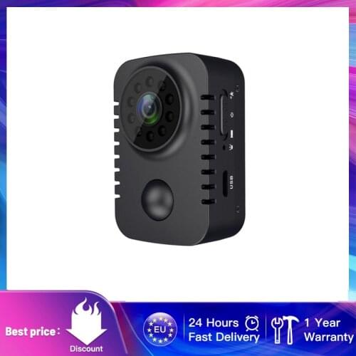 1080P Camcorder Video Recorder Night Vision Home Security, MD29 Wide-angle Infrared Sports Camera, Recorder PIR Camera