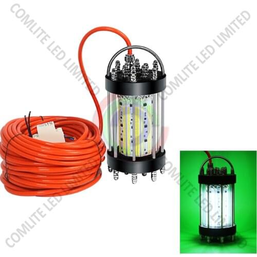 DC12V 600W 5M cable Deep underwater fishing light for Ocean fishing