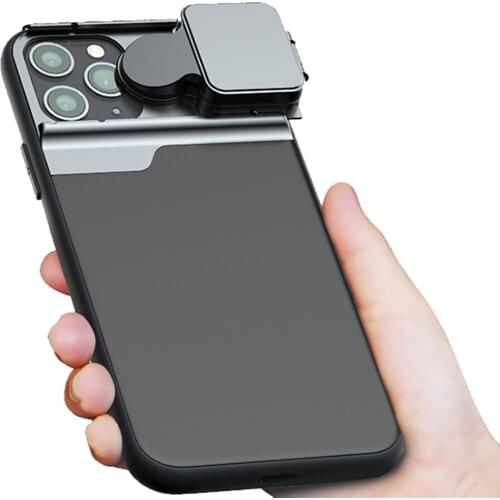 5 In 1 10X 20X Macro Lens with Case for phone 11 Pro Max 180 Degree Fisheye Wide-angle Telephoto Optical Glass CPL Lens Filter