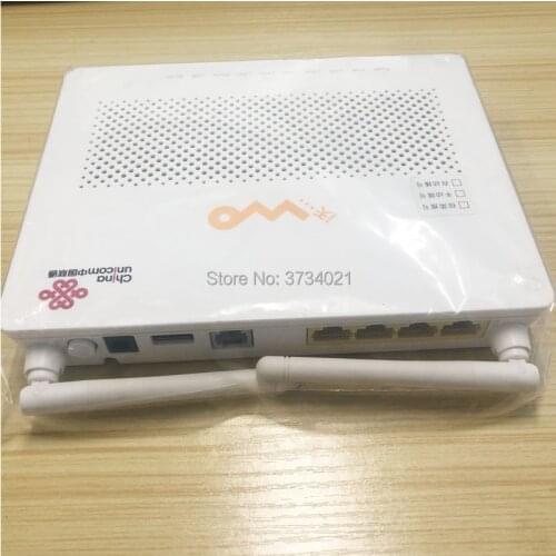 50Pcs Secondhand 99% new Huawei hg8347r EPON terminal modem onu 1GE+3FE+1TEL+1USB+wifi English version not power adapter and box