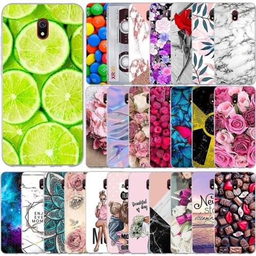 Silicon Case For Xiaomi Redmi 8a Cases Full Protection Soft Tpu Back Cover On Redmi 8a Bumper Hongmi 8a Phone Shell Bag Coque