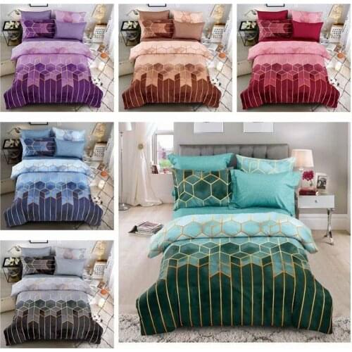 Bedding set luxury King Queen Single Double Duvet Cover Set Quilt Cover Pillowcase 2-3pcs Home Bedding Linens Sets Blanket case