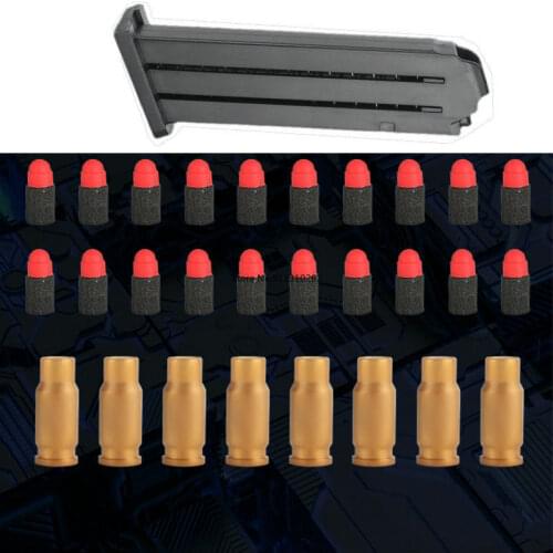 Toy Gun Extra Accessories Bullet Case / Darts for M1911 / Glock Toy Pistol Soft Bullets Airsoft Shell Throwing